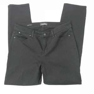 TALBOTS Flawless Five-Pocket Black Slim Ankle Jean